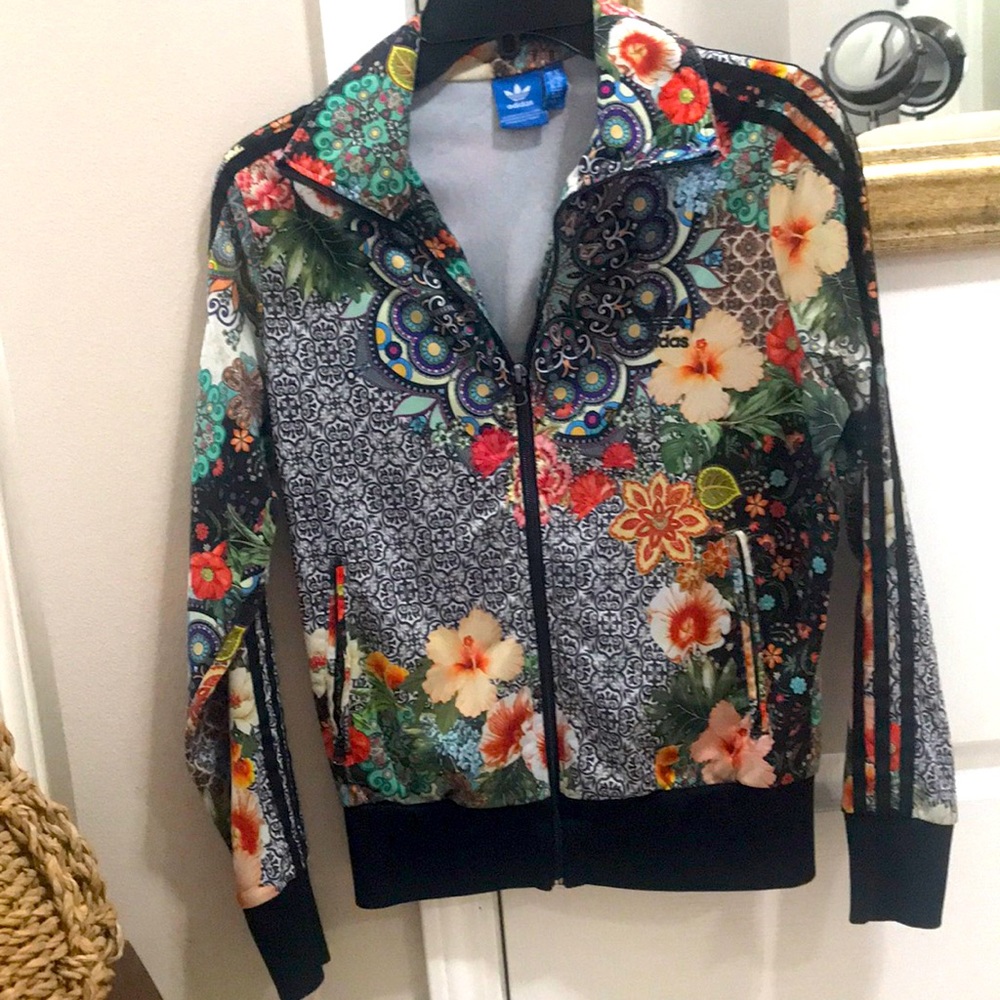 Adidas Jardim Agharta M Floral Mandala Track Jacket